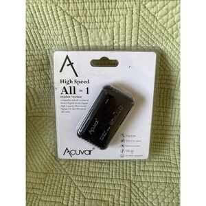 Acuvar High Speed All-in-1 USB Card Reader for SD, MicroSD, CF, MS, Multi Card